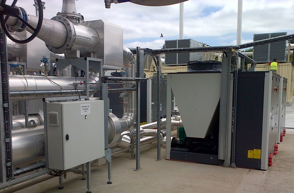CIAT installe 6 Drypack Plus au sein d’Electr’Od, centrale de production énergétique de Veolia